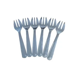 Set de 6 fourchettes à huitres Coquille Inox Roger Orfèvre