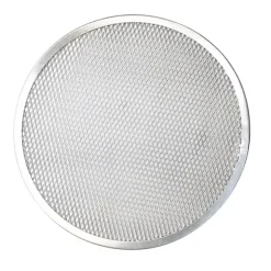 Set de 2 grilles perforées rondes pour pizza Mathon