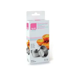 Set de 6 moules Pasteïs de nata Ibili