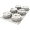 Set de 6 moules silicone Mini Hiver Sapin Silikomart