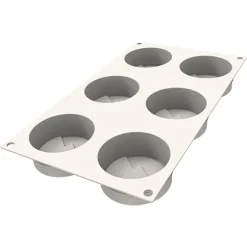 Set de 6 moules silicone Mini Hiver Sapin Silikomart