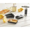 Set de 4 moules à tartelettes avec fonds amovibles Mathon