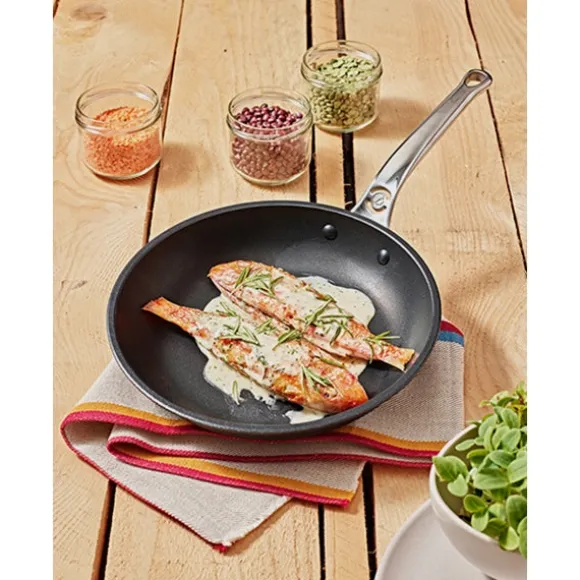 Set de 3 poêles anti-adhérentes 20, 24 et 28 cm Choc Extrême De Buyer