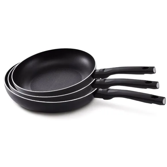 Set de 3 poêles à frire aluminium 20, 24, 28cm Salsa KitchenFun by Beka