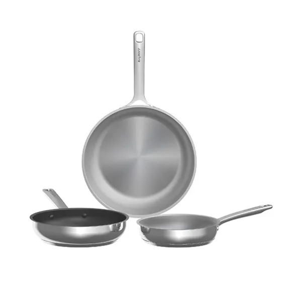 Set de 3 poêles Helix 20, 24 et 28 cm Berghoff