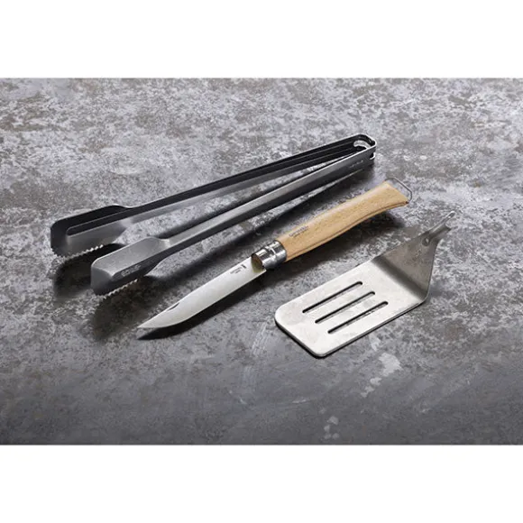 Set de 3 ustensiles pour barbecue Opinel
