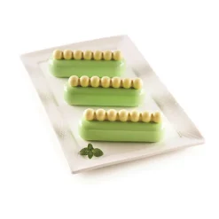 Set 2 moules 3D kit 6 Chic et Pop éclairs Silikomart