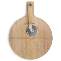 Set à pizza planche et roulette Livoo