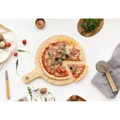 Set à pizza planche et roulette Livoo
