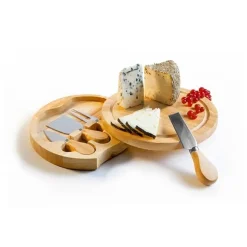 Set plateau à fromages avec couteaux Ibili