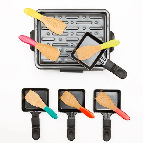 Set 6 spatules à raclette bambou Pebbly