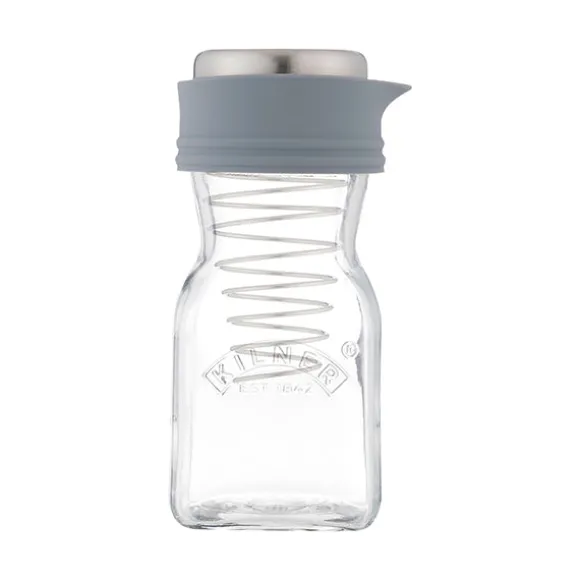 Shaker pour vinaigrette en verre et inox 500 ml Kilner