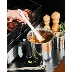 Spatule blanche en polyglass 35 cm De Buyer