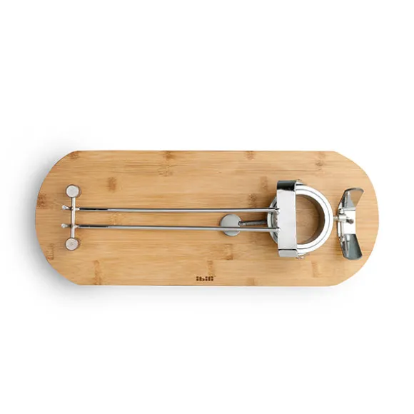 Support à jambon pivotant et pliable Maestro 48 x 18,5 cm Ibili