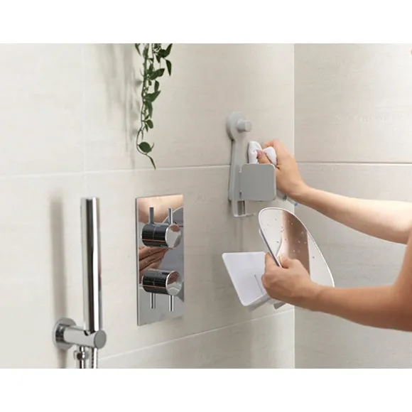 Étagère de douche compacte avec miroir Easystore Joseph Joseph