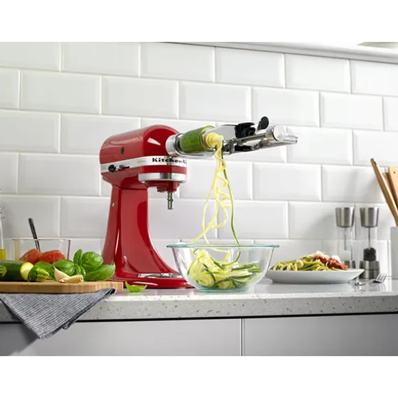 Taille légumes en spirales pour robot Kitchenaid 5KSM1APC Kitchenaid