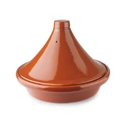 Tajine argile émaillée 32 cm marron Ibili