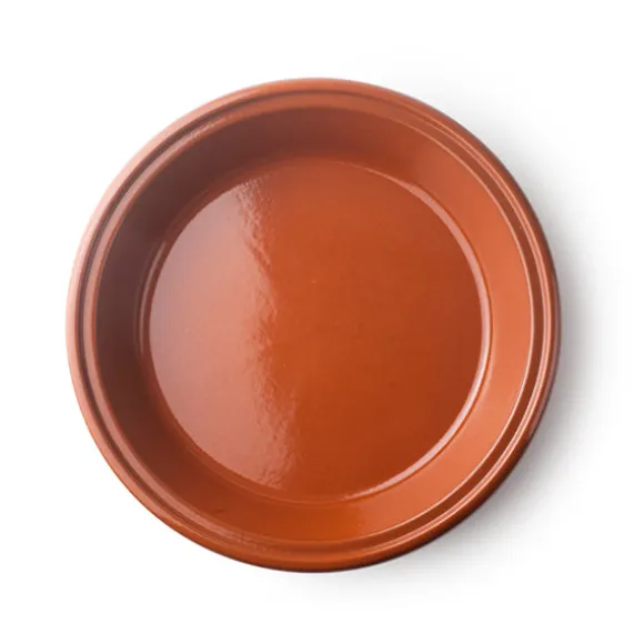 Tajine argile émaillée 32 cm marron Ibili
