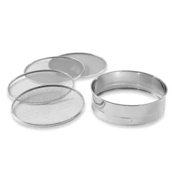 Tamis tambour inox 4 mailles interchangeables Mathon