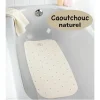 Tapis anti-dérapant baignoire en caoutchouc naturel Wenko by Maximex