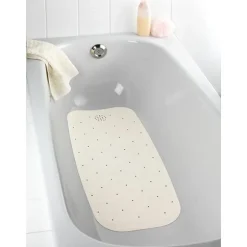 Tapis anti-dérapant baignoire en caoutchouc naturel Wenko by Maximex