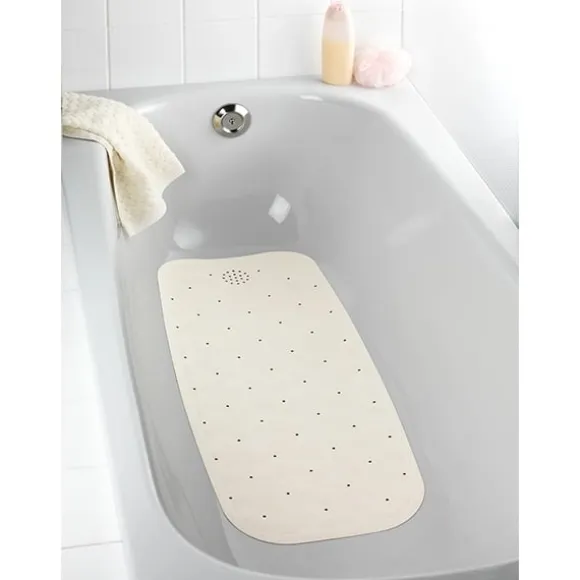 Tapis anti-dérapant baignoire en caoutchouc naturel Wenko by Maximex