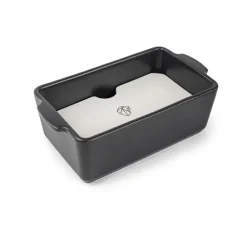 Terrine en céramique et presse 20 cm Appolia ardoise Peugeot