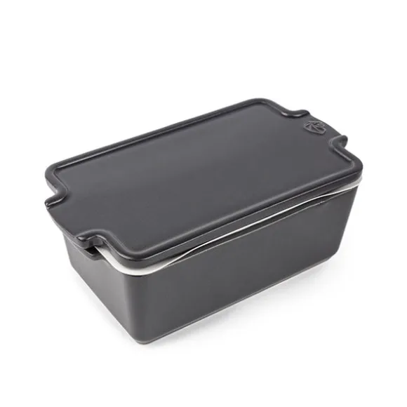 Terrine en céramique et presse 20 cm Appolia ardoise Peugeot