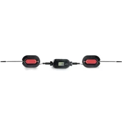 Thermomètre Bluetooth BBQ à double sonde en acier inoxydable 14 cm Lacor