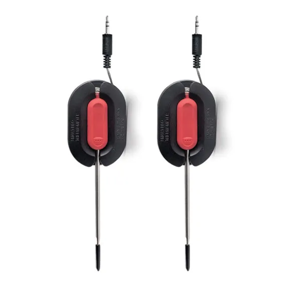 Thermomètre Bluetooth BBQ à double sonde en acier inoxydable 14 cm Lacor
