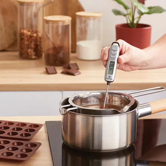 Thermomètre digital de cuisine à sonde compatible induction Mathon
