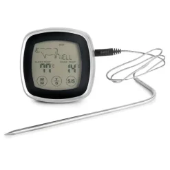 Thermomètre à viande tactile Touch avec sonde en acier inoxydable 17 cm Lacor