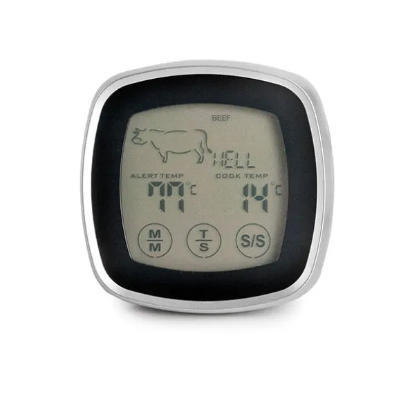 Thermomètre à viande tactile Touch avec sonde en acier inoxydable 17 cm Lacor