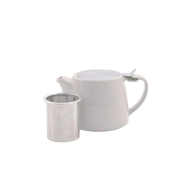 Théière avec infuseur Blanc cassé 500 mL Point Virgule