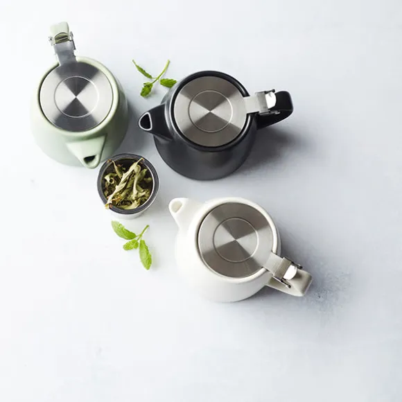 Théière avec infuseur Blanc cassé 500 mL Point Virgule
