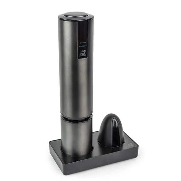Tire-bouchon électrique rechargeable Elis Touch carbone lithium ion Peugeot