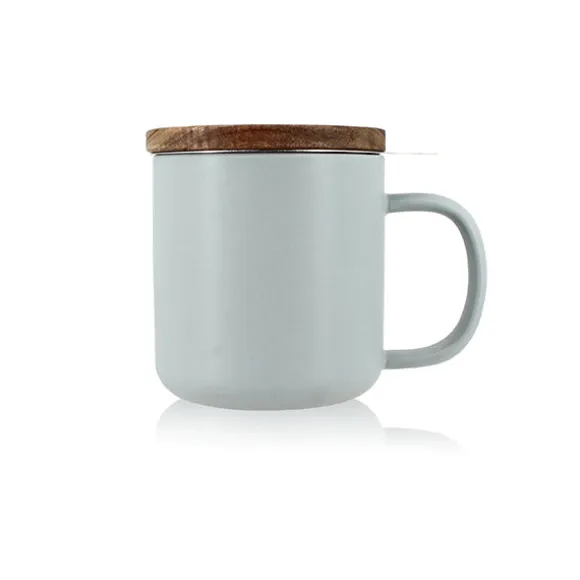 Tisanière mug Juliet en grès gris 300 ml Ogo