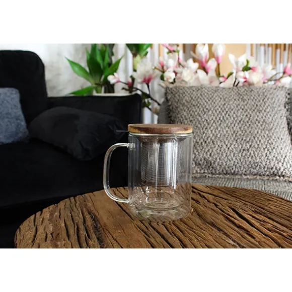 Tisanière verre double paroi Gustave 350 ml OGO Ogo
