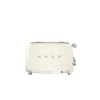 Toaster 4 fentes crème 2000 W TSF03CREU Smeg