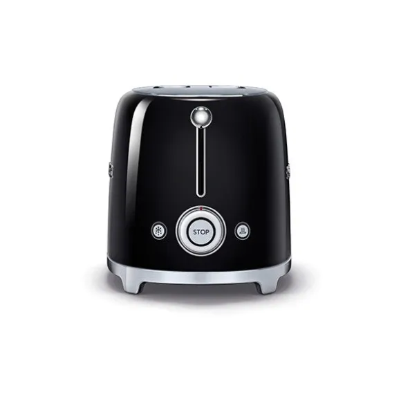 Toaster 2 fentes noir 950 W TSF01BLEU Smeg