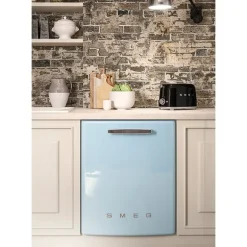 Toaster 2 fentes noir 950 W TSF01BLEU Smeg