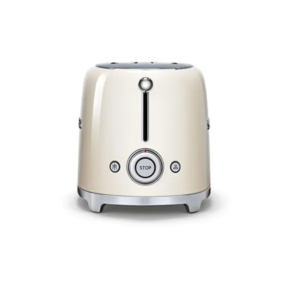 Toaster 2 fentes 950 W TSF01CREU crème Smeg