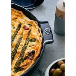 Tourtière céramique Appolia ardoise 28 cm Peugeot
