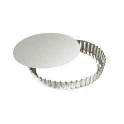 Tourtière en fer blanc 24 cm Gobel