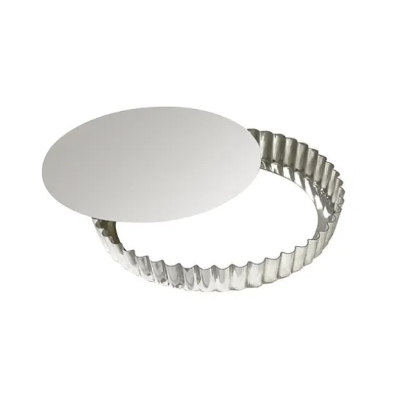 Tourtière en fer blanc 24 cm Gobel