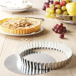 Tourtière en fer blanc 24 cm Gobel