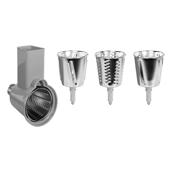 Tranchoir et râpe à cylindres SMSG01 pour robot sur socle Smeg