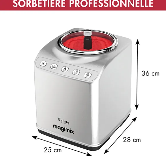 Turbine à glace Gelato Expert 180 W 11680 Magimix