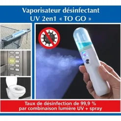 Vaporisateur désinfectant UV portable Wenko by Maximex