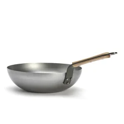 Wok acier Minéral B Bois 28 cm De Buyer